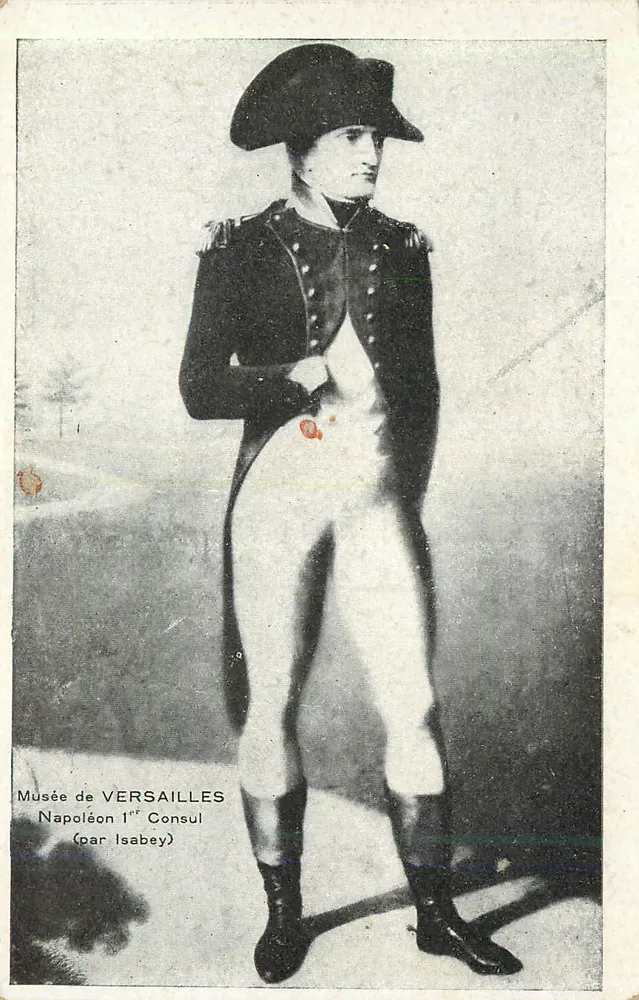 Napoleão 1º Consul — Museu de Versailles — (por Isabey) - Frente
