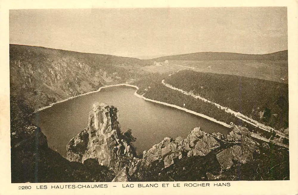 Les Hautes-Chaumes — Lac Blanc und der Rocher Hans — Nr. 2280 - Vorderseite