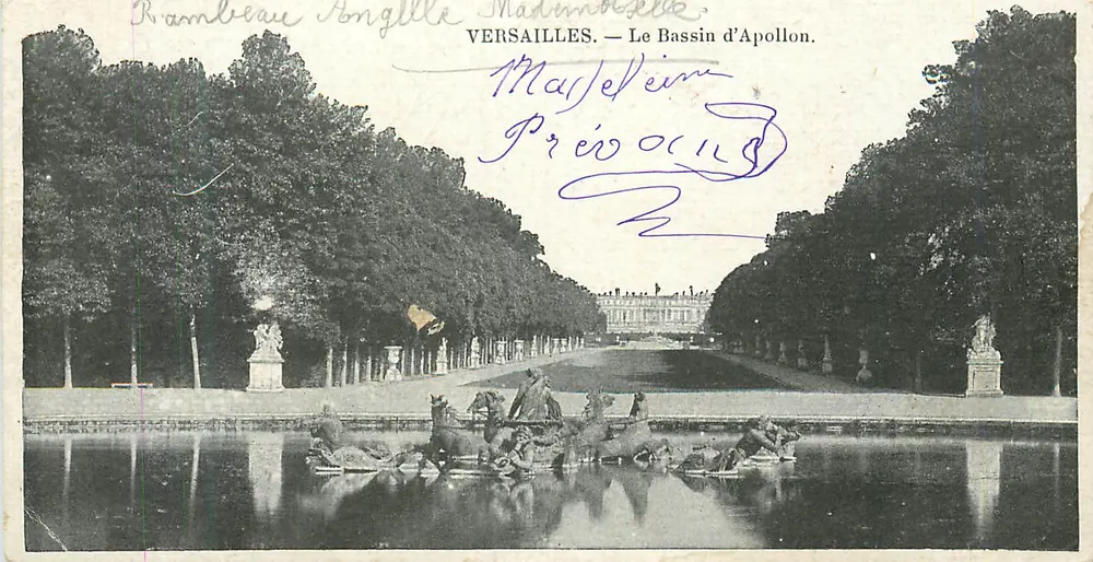 Versailles — O Bassin d'Apollon — Rambeau Angelle - Frente