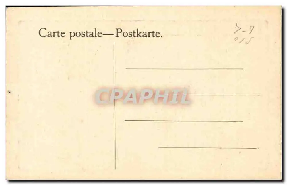 Dois personagens em traje da época — gravura de Carrie B. B. Pinch — editora não visível - Verso