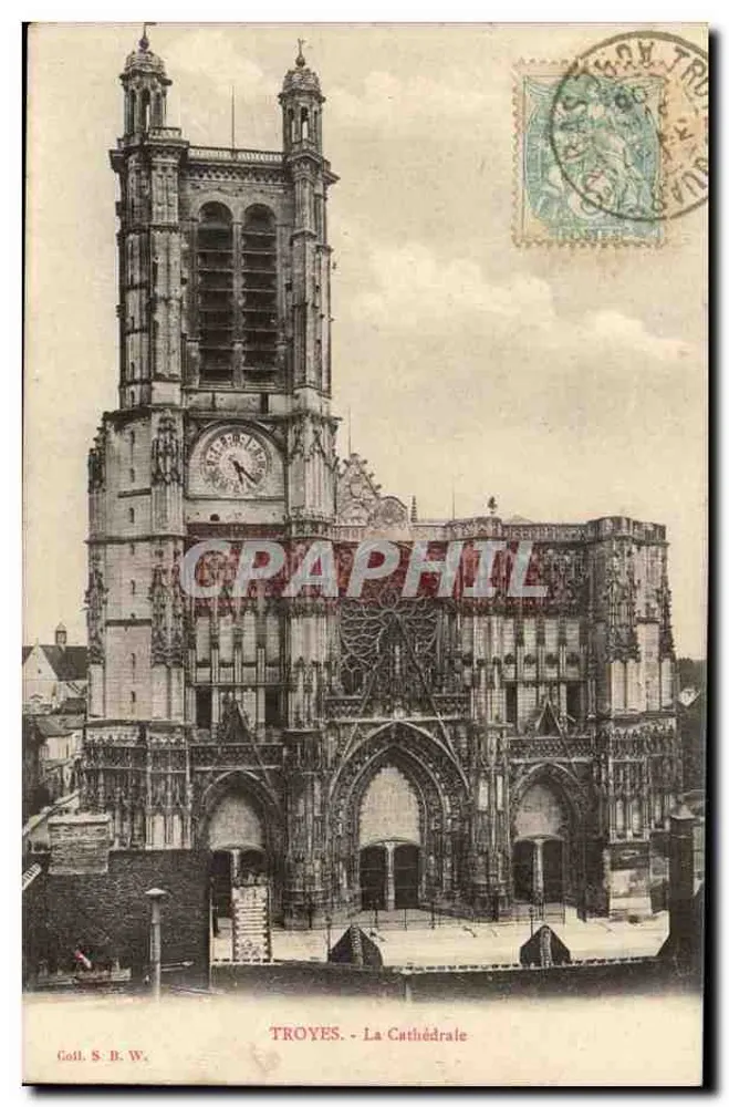 Troyes - A Catedral — Goil S. B. W. - Frente
