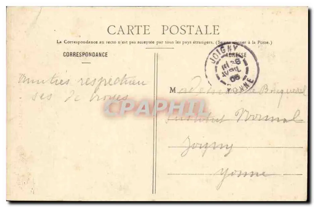 Troyes - A Catedral — Goil S. B. W. - Verso