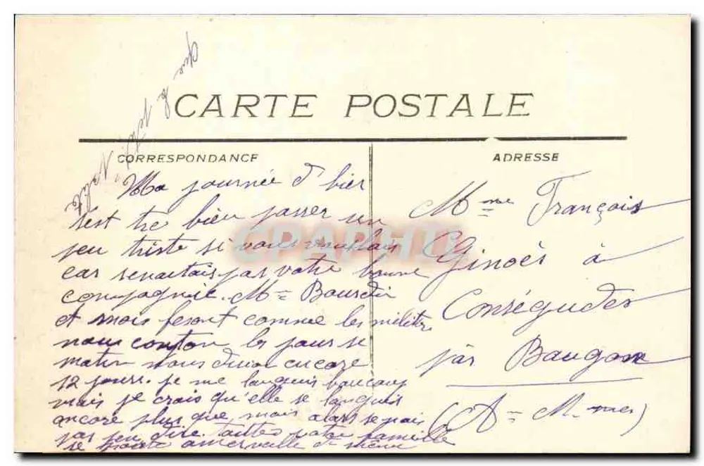 Toulon - Mourillon. Anse du Fort St Louis — Verleger L. Olive, Depôt Toulon, n° 2643 - Rückseite