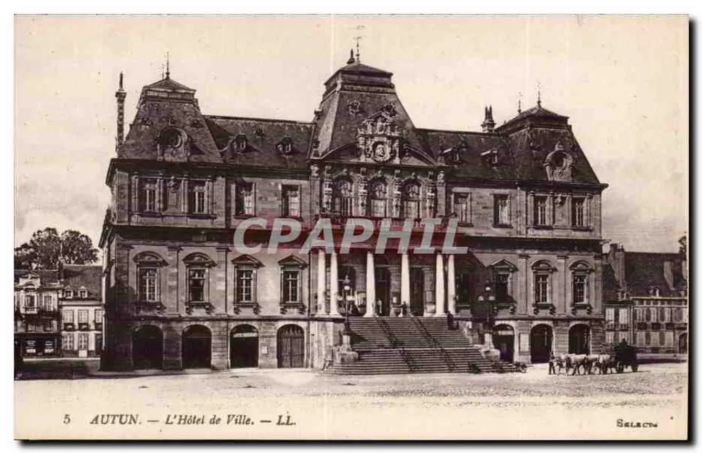 Autun — Het Stadhuis — Select - Voorkant