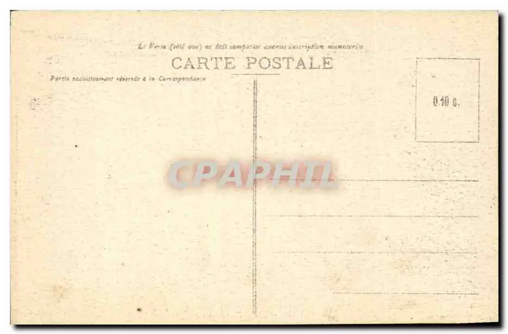 Ansicht der Ellée an der großen Brücke, nahe LE FAOUET — Sammlung Laurent-Nei, Rennes, n° 302 - Rückseite
