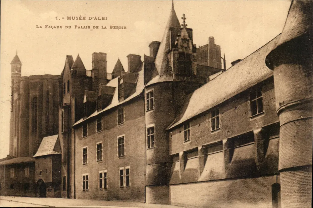Museu de Albi — Fachada do Palácio da Berbie — n°1 - Frente