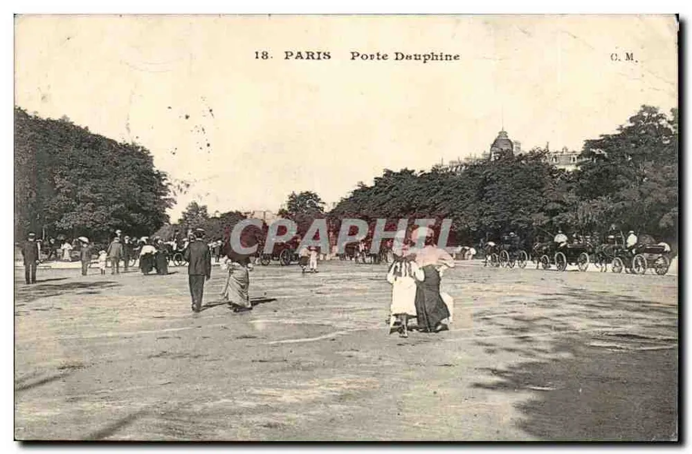 पेरिस - पोर्ट डौफ़िन - C.M. संख्या 18 - आगे