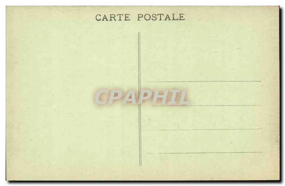 Le Folgoët - O jubé — Coleção Villard, Quimper, n° 628 - Verso