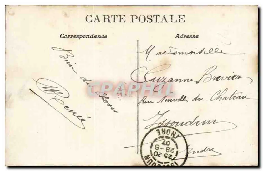 Blütenreiche Gondel — Venedig — Verlag A. S. n° 557 - Rückseite