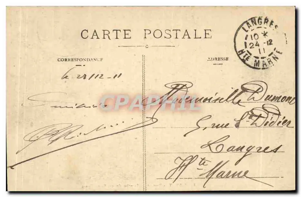 NANCY - Visão geral tirada de Saint-Épvre — Maison des Magasins Réunis, editora, Nancy - Verso