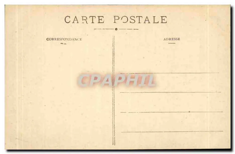 NANCY - Panoramablick auf die Place de la Carrière — Maison des Magasins-Réunis, Verlag, Nancy, Nr. 30 - Rückseite