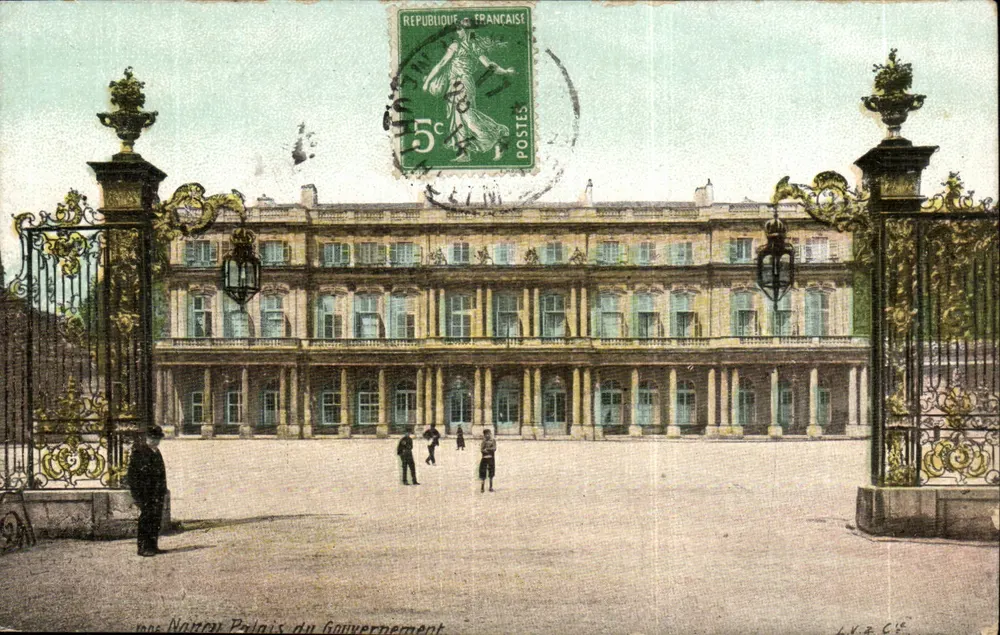 Nancy - Palast des Regierungs — Verleger L.V.R.C.F. - Vorderseite