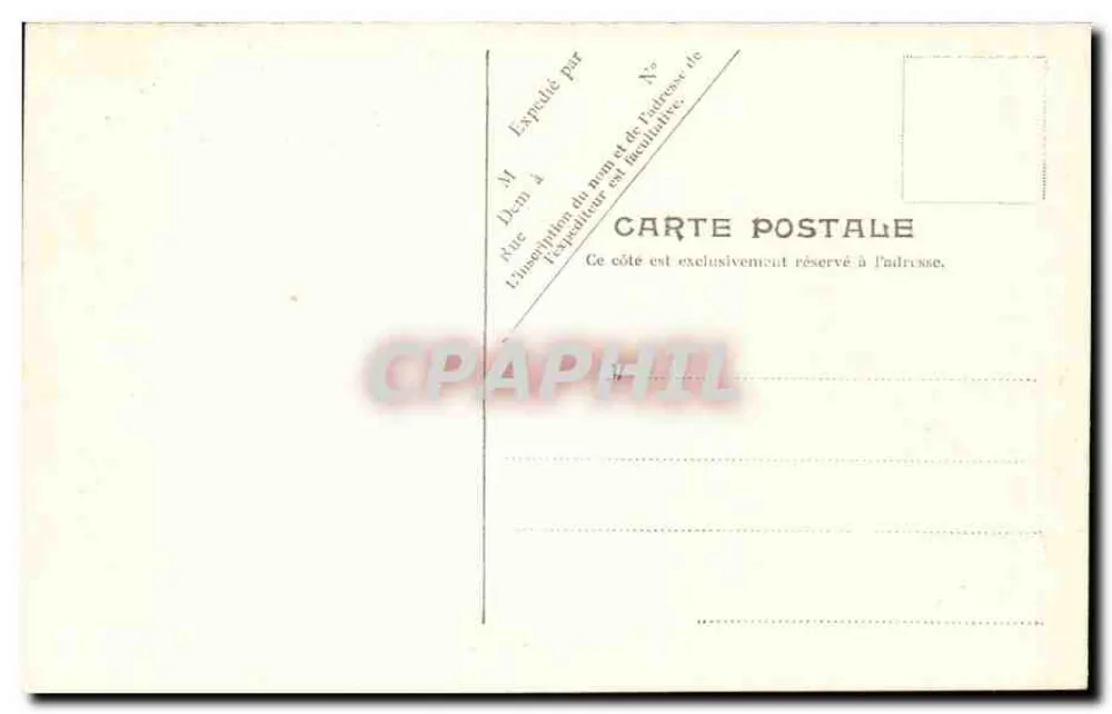 Pierrefonds — Das Schloss — Hof und Außen galerie — V.P. Paris, Nr. 8 - Rückseite