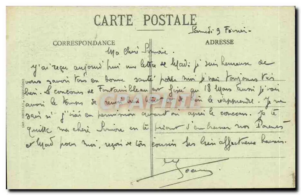 PierreFonds - O Castelo — Decelle - Verso