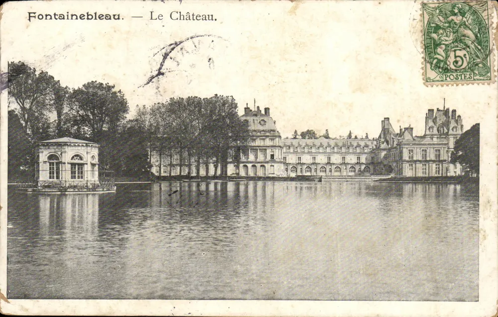 Fontainebleau — O Castelo. — Editor não visível, número de série não legível. - Frente