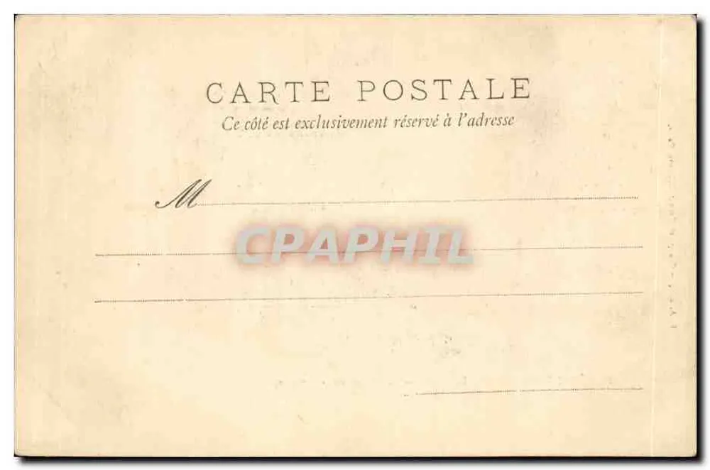 Forêt de Fontainebleau — La Croix du Calvaire — Grappe et Garnot, Paris, n°2194 - Rückseite
