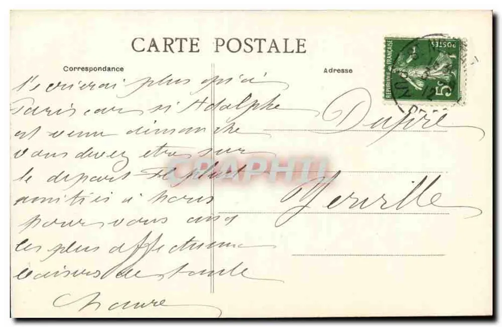 Pittoreske Auvergne — Die Straße von Besse nach Issoire und die Gorges de la Couze — n° 930 - Rückseite
