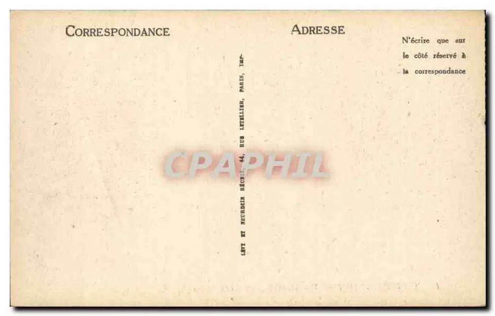 Châtel-Guyon — Algemene uitzicht genomen vanaf het Kruisweg — LL - Achterkant