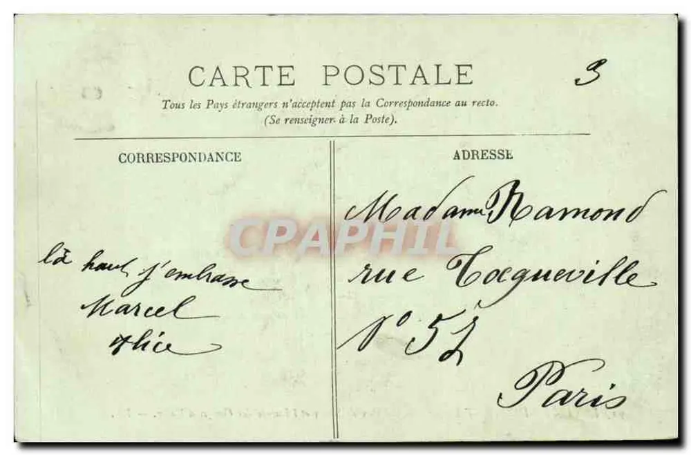 Umgebung von Mont-Dore — Le Puy de Sancy und der Eingang zu den Gorges d'Enfer — LL. - Rückseite