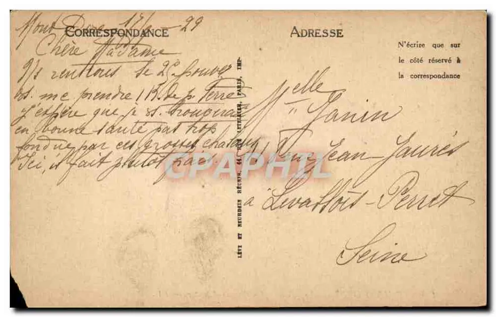 Le Mont-Dore — O Caminho das Gorges d'Enfer — LL - Verso