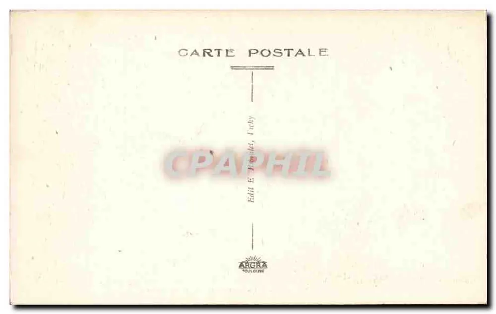 Vichy — Promenade — Ein Eckbereich der Nouveaux Parcs - Rückseite