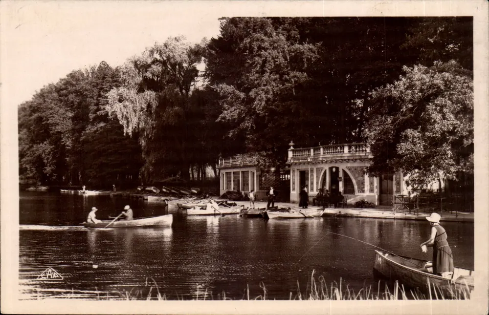 Parc de la Tête d'Or - Embarkation Dock des Sees — 'Real-Photo' C.A. P. Straßburg - Vorderseite