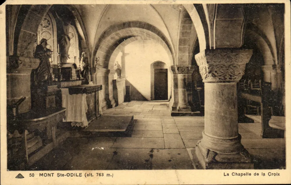Mont Ste-Odile — Kapelle der Kreuz — Verlag: On des Arts — Nr. 50 - Vorderseite
