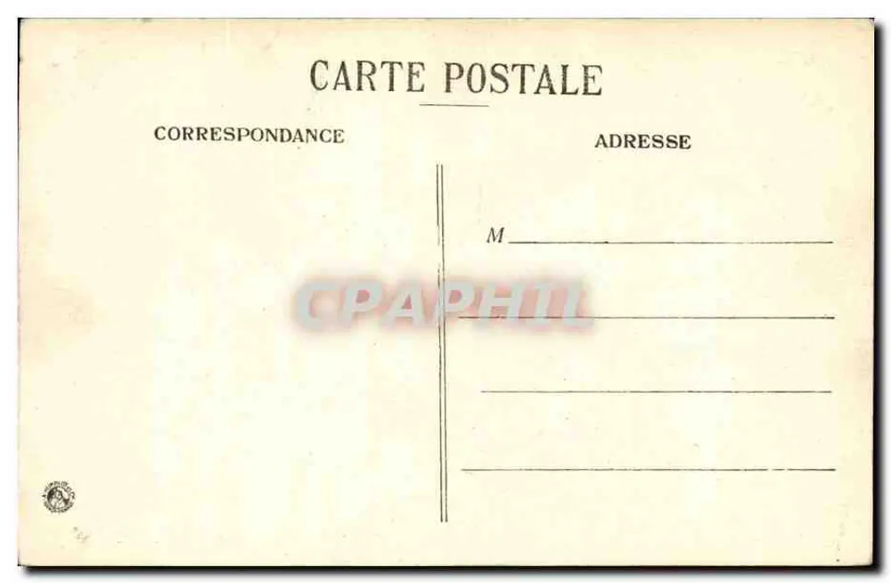 Nancy à Noite — Igreja de Saint-Pierre — Bilhete postal moderno n°6 - Verso