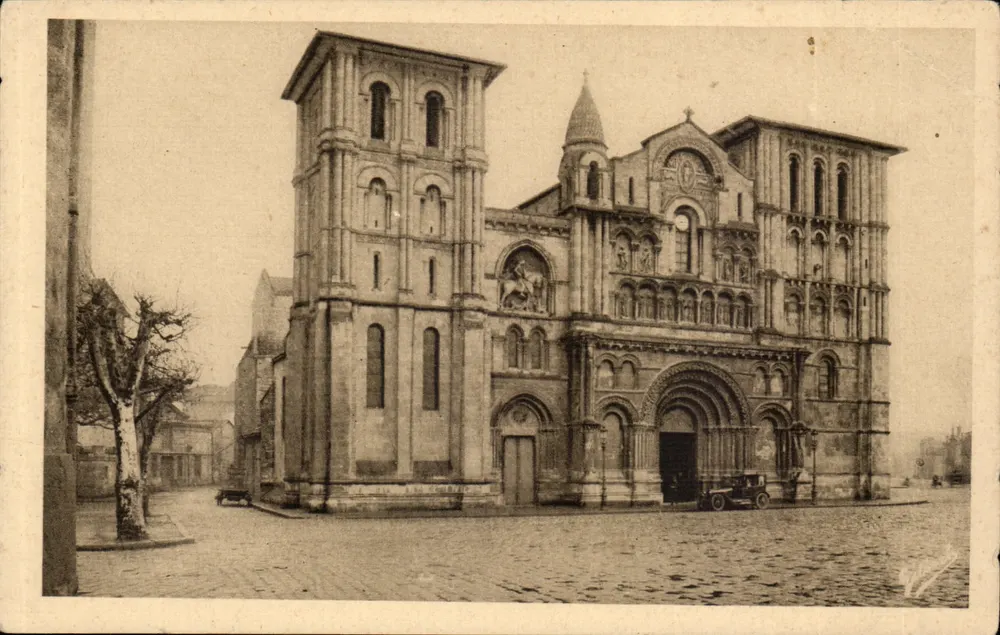 Igreja de Santa Cruz — Bordeaux — Edição A.G.A. n°423 - Frente