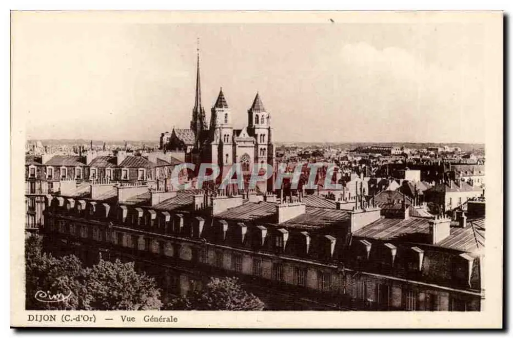 Dijon (C.-d'Or) — Vista Geral — C. d'Or - Frente