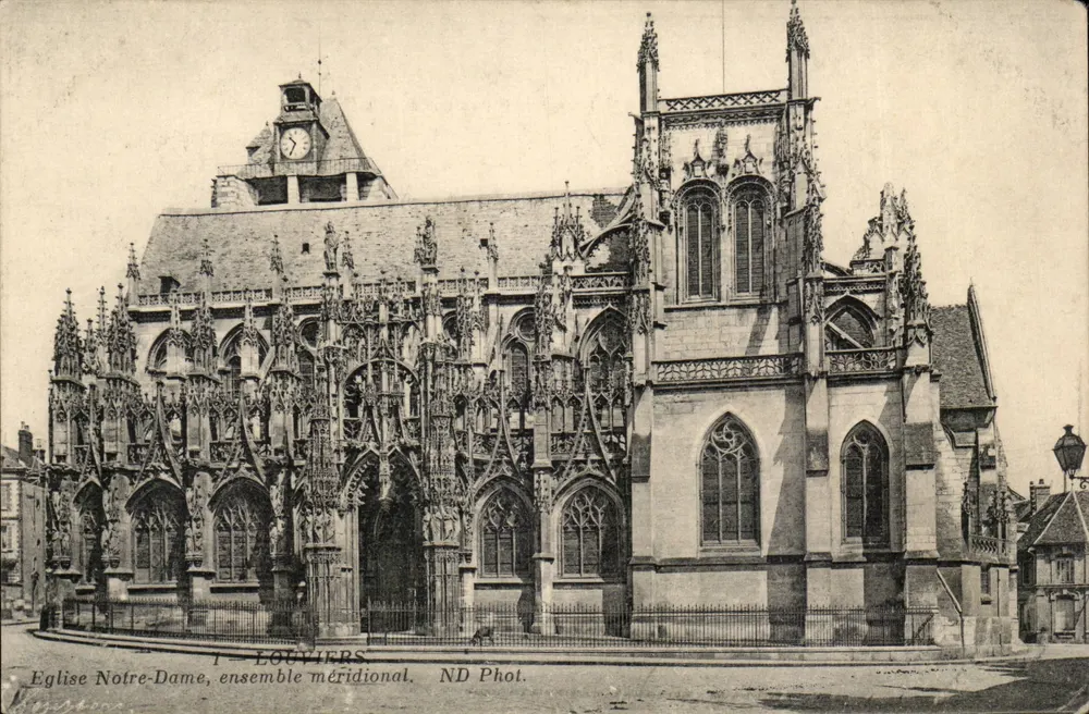 Louviers — Kirche Notre-Dame, südlicher Ensemble — ND Phot. - Vorderseite