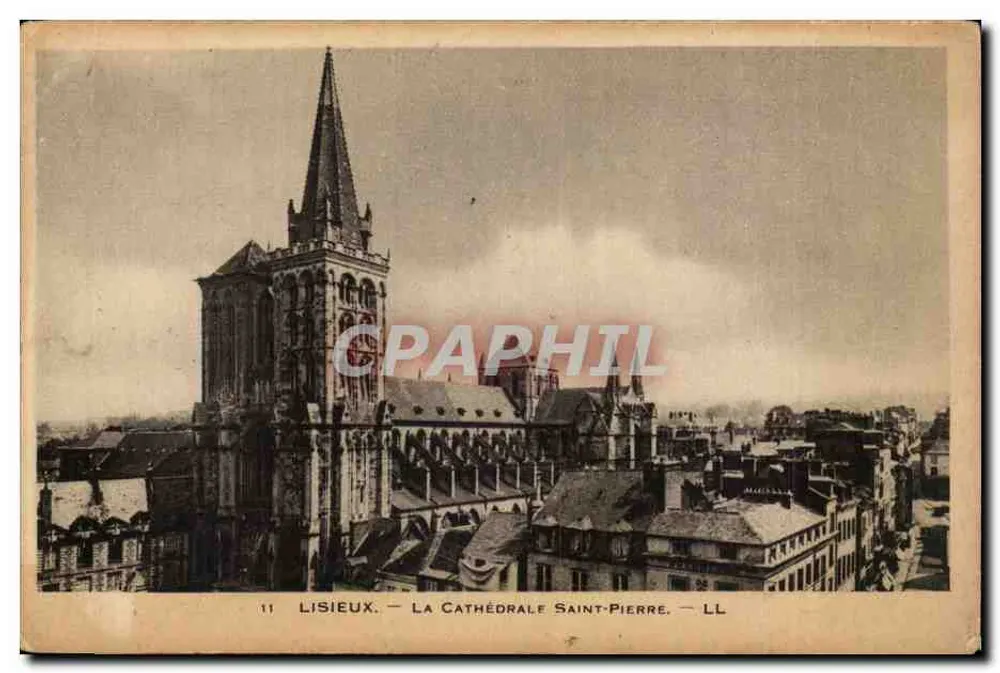 Lisieux — A Catedral São Pedro — LL - Frente