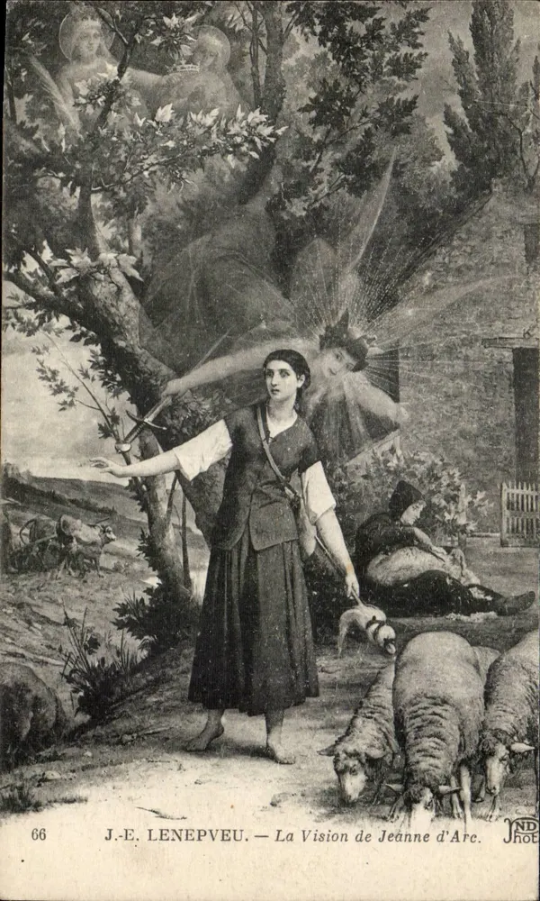 De visie van Jeanne d'Arc — J.-E. LenePveu — n°66 - Voorkant