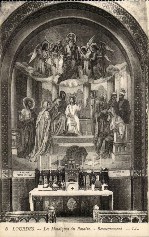 Lourdes — Les Mosaïques du Rosaire — Recouvrement — LL. - Vorderseite