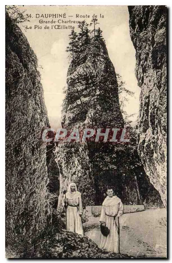 Dauphiné — Route de la Grande-Chartreuse — Le Pic de l'Œillette - Vorderseite