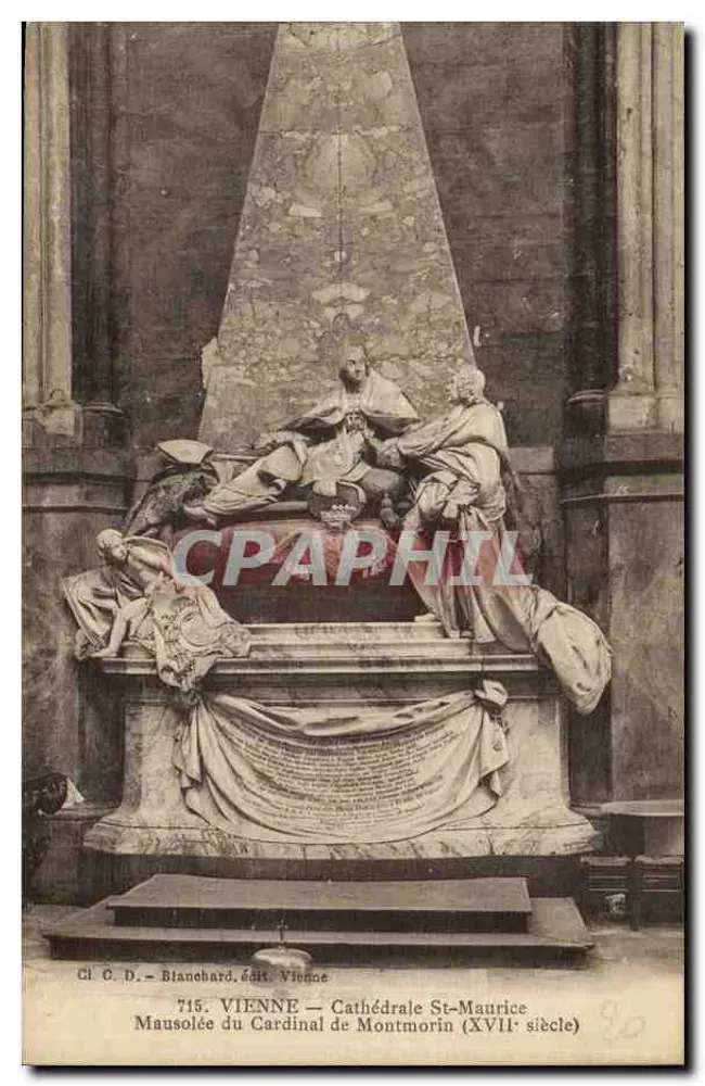 Mausoleum des Kardinals de Montmorin — Kathedrale St-Maurice — Vienne - Vorderseite