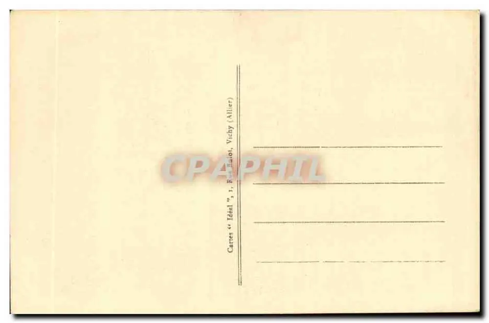 A Catedral — Clermont-Ferrand — editor Idsal, n° 4016 - Verso