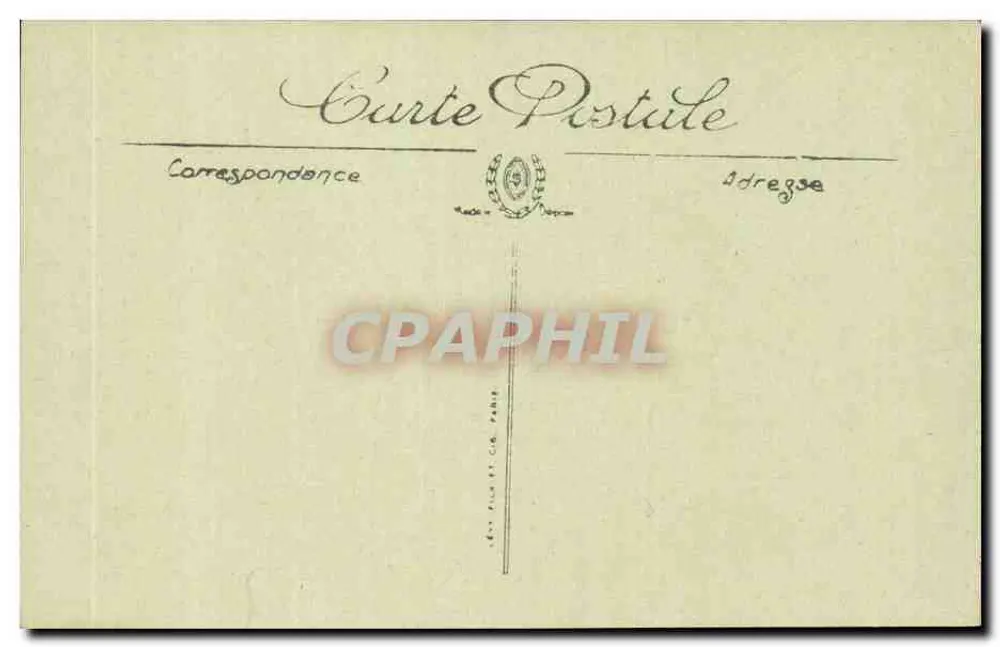 Moulins — A Catedral — LL. — N° 110 - Verso