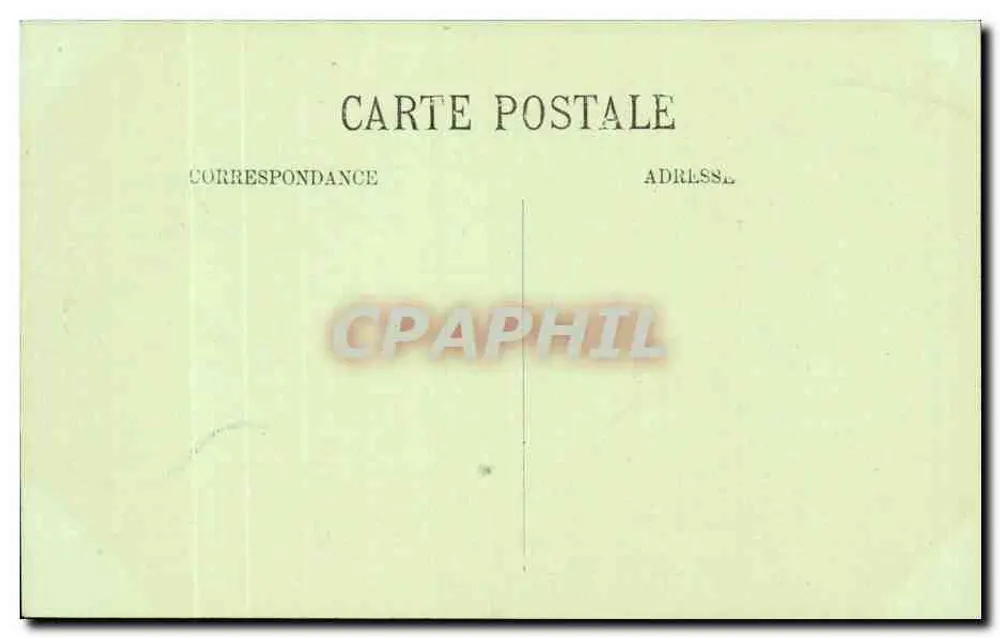 Paris — A Igreja de São Agostinho — LL. n° 240 - Verso