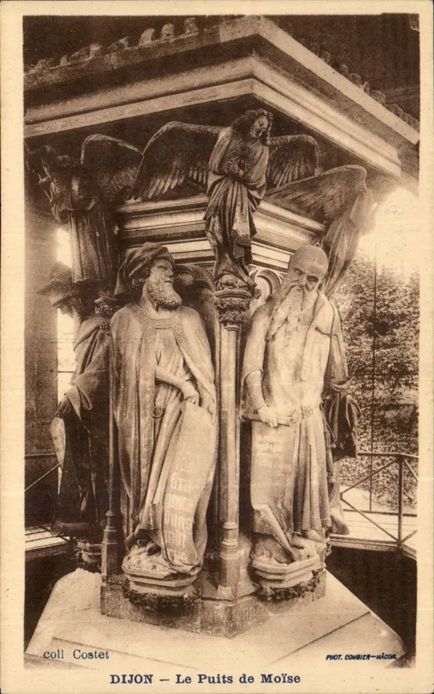Dijon — O Poço de Moisés — Phot. Coumbier-Naccon - Frente