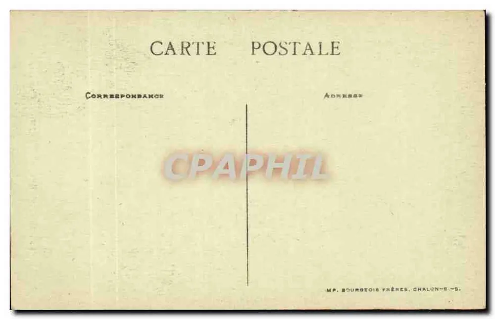 Paray-le-Monial - Porta Romana dos Claustros — Edit. Vve Drago, n° 288 - Verso