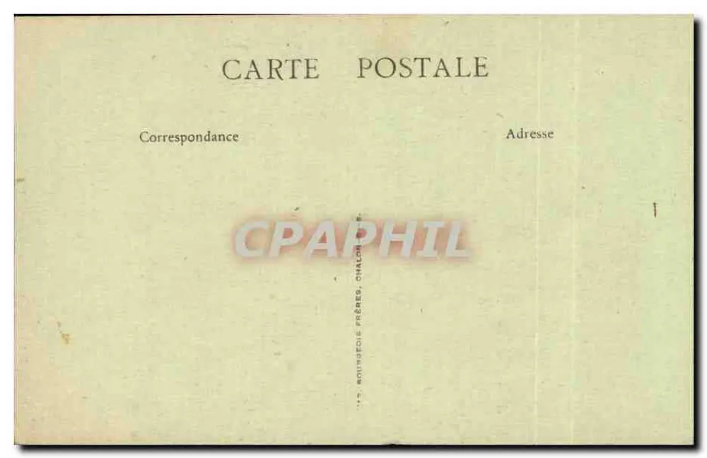 Paray-le-Monial - Invoeging van de Basiliek — Edit Mon Drego, n°31 - Achterkant