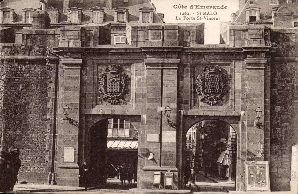 Porte Saint-Vincent — Côte d'Émeraude, Saint-Malo — Verlag Laurent-Noël, Reines - Vorderseite