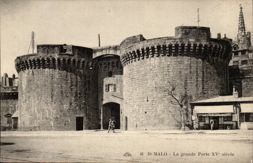 St-Malo - Die Große Pforte - 15. Jahrhundert - Vorderseite