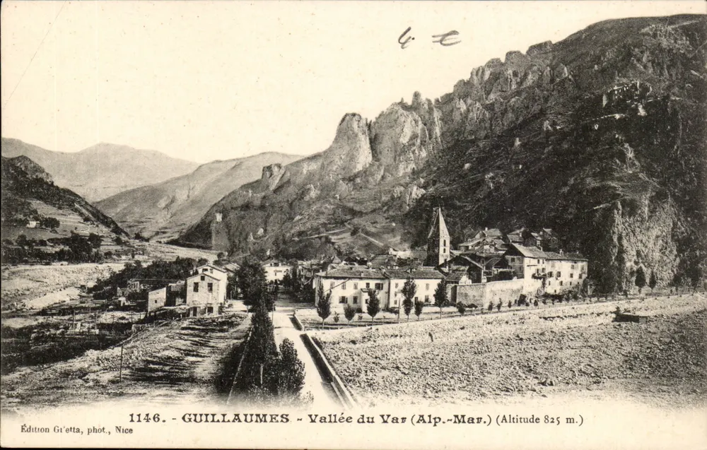 Guillaumes - Tal der Var (Alpen-Maritimen) - Edition Gi'etta, Foto Nice, Nr. 1146 - Vorderseite