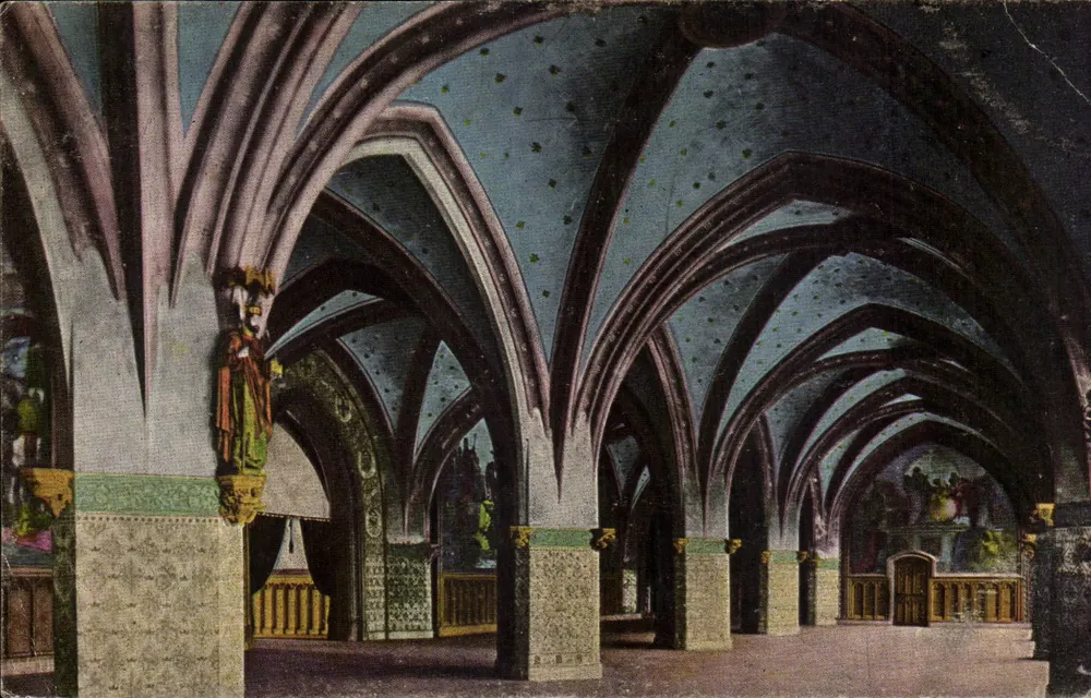 Aachen — Kaisersaal im Rathaus — Verlag Nr. 8, Karten & Bl. - Vorderseite