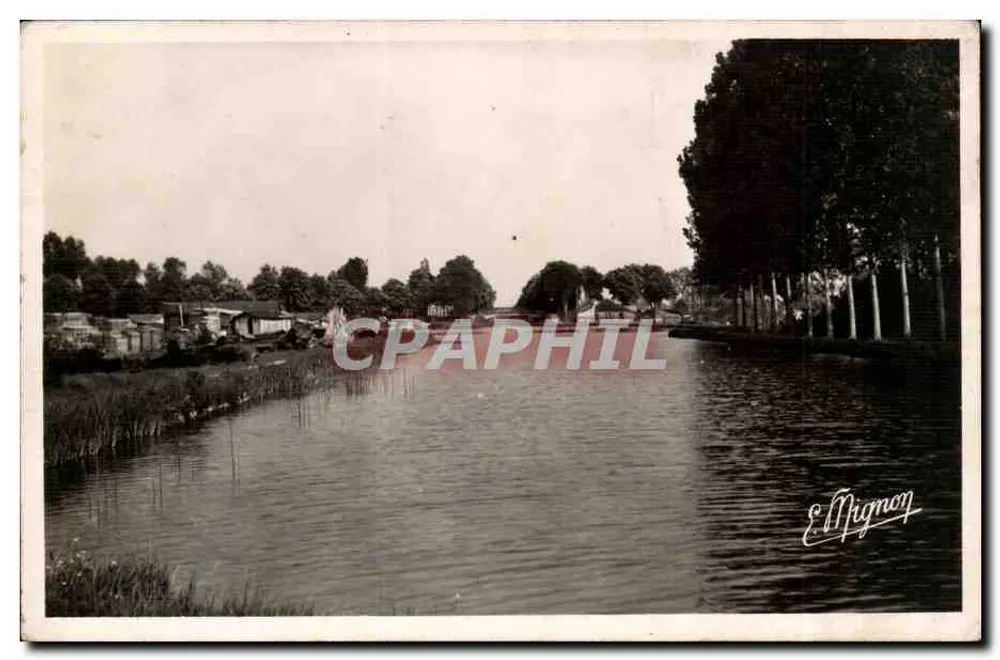 Der Burgunderkanal und sein Hafen — Saint-Florentin (Yonne) — E. Mignon - Vorderseite