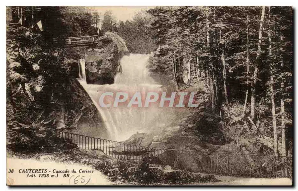 Cauterets - Cachoeira do Cerisey (alt. 1235 m.) — BR (65) - Frente