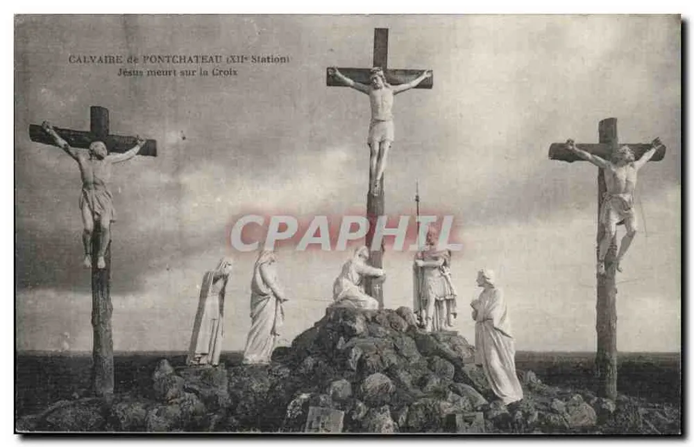 Calvary von Pontchâteau — XII. Station — Verleger nicht sichtbar - Vorderseite