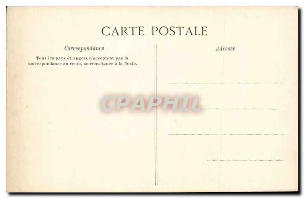 Anvers — Il Mercato coperto — Stereotipia E. Le Deley, Parigi, Serie N° 3 - Verso